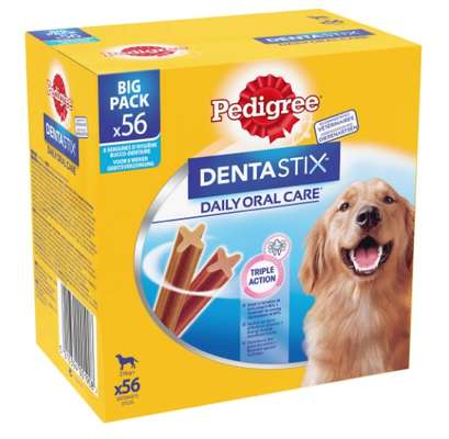 Bâtonnets à mâcher pour grand chien Dentastix, Pedigree (X 56)