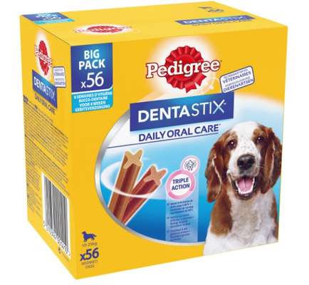Bâtonnets à mâcher pour moyen chien Dentastix, Pedigree (X56)