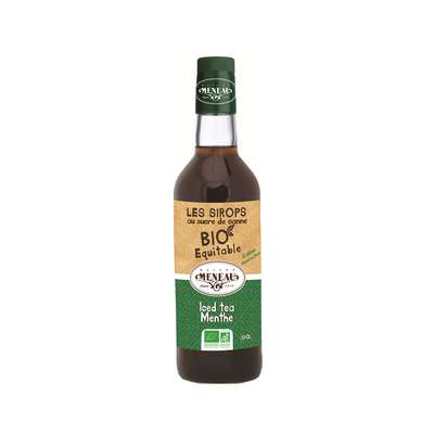Sirop thé vert à la menthe du Maroc BIO, Maison Meneau (50 cl)
