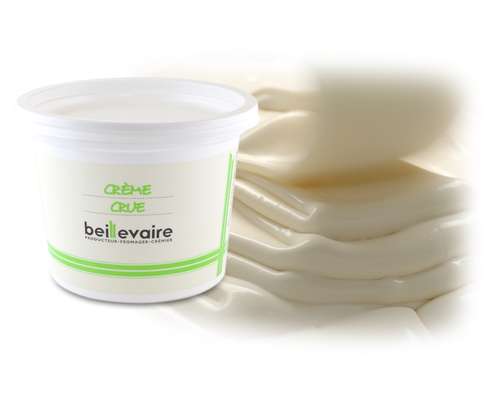 Crème fraîche au lait cru 44% de MG, Beillevaire (25 cl)