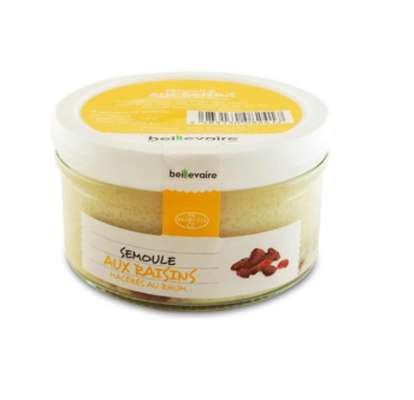 Semoule aux raisins, Beillevaire (125 g)