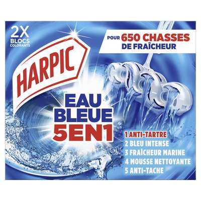 Bloc WC 5en1, Harpic (x 2)
