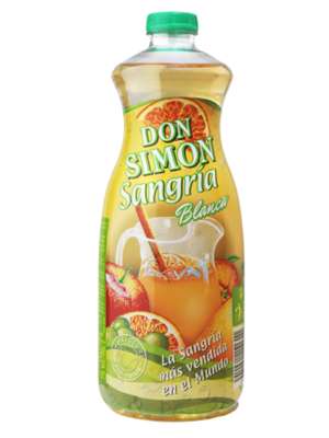 Sangria blanche 7°, Don Simon (1.5 l)