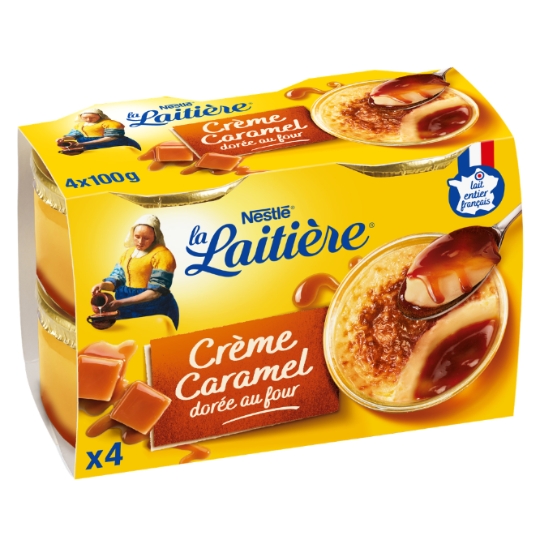 Crème caramel LA LAITIERE