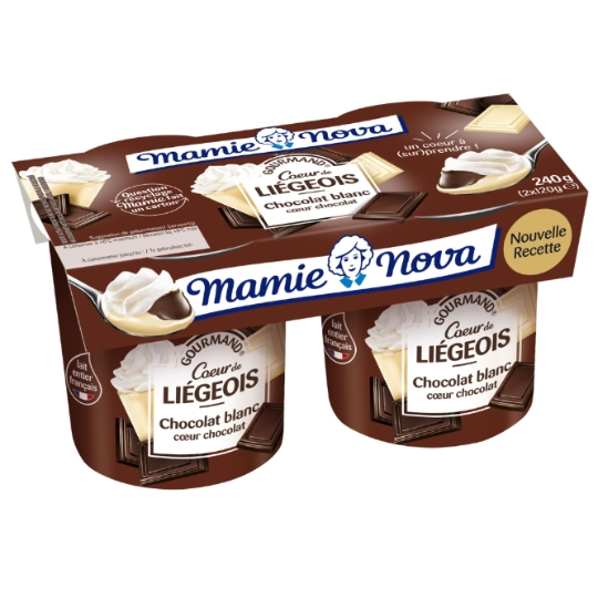 Liégeois  3 chocolats MAMIE NOVA