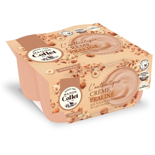 Crème Dessert Préliné LAITERIE COLLET