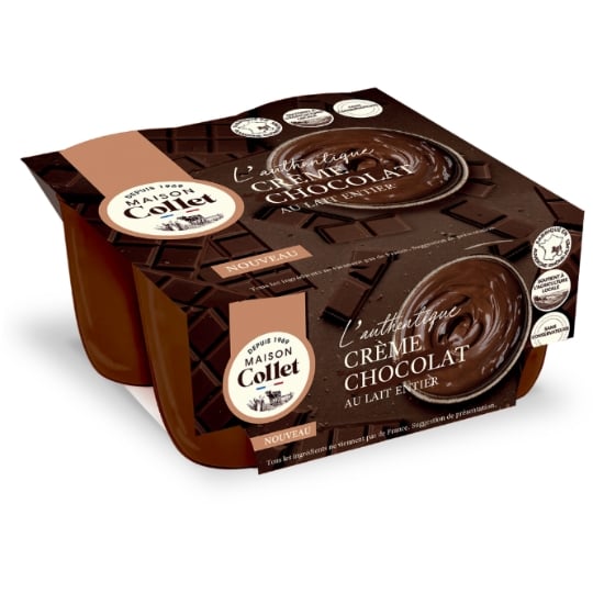Crème Dessert Chocolat LAITERIE COLLET