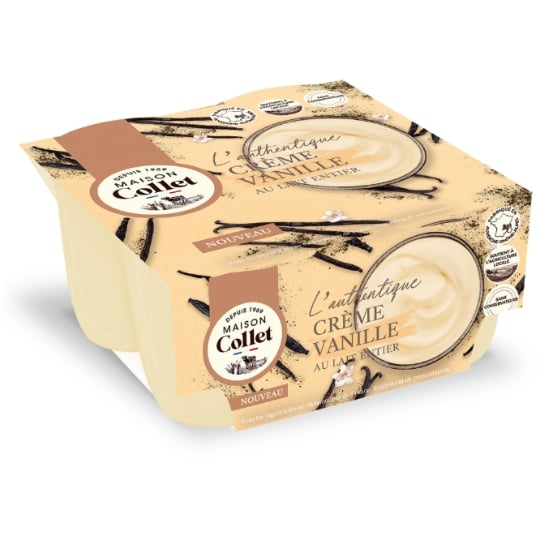 Crème Dessert Vanille LAITERIE COLLET