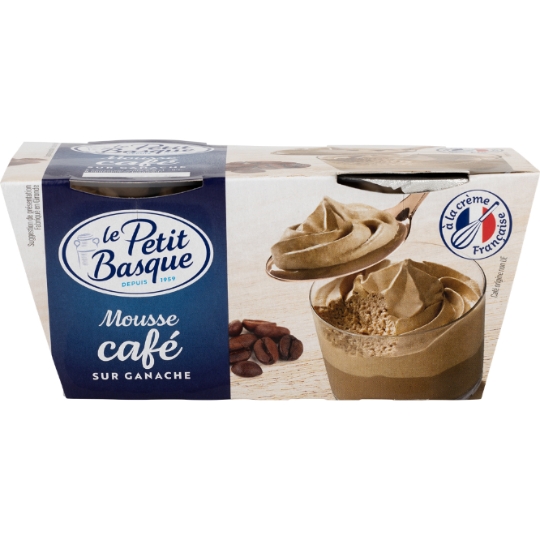 Mousse au Café sur Ganache LE PETIT BASQUE