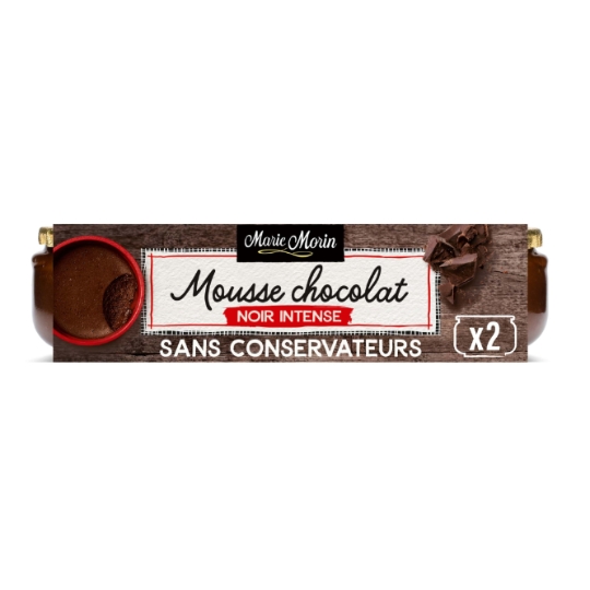 Mousse au Chocolat Noir Intense MARIE MORIN