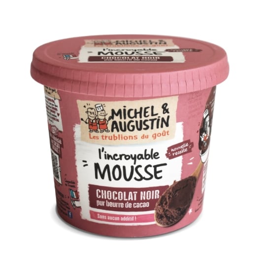 Mousse chocolat noir MICHEL ET AUGUSTIN