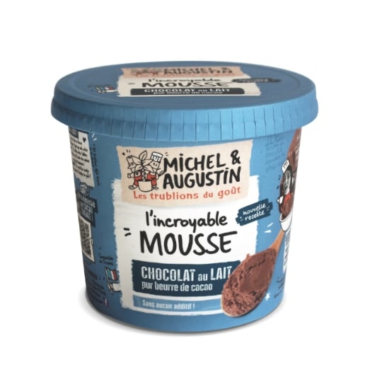 Mousse chocolat au lait MICHEL ET AUGUSTIN