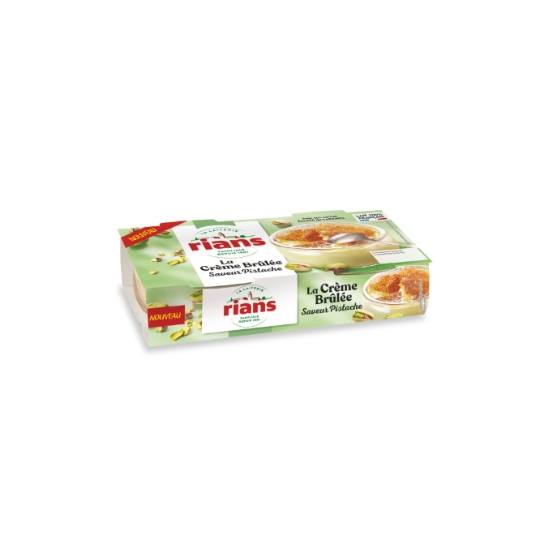 Crème Brulée Saveur Pistache RIANS