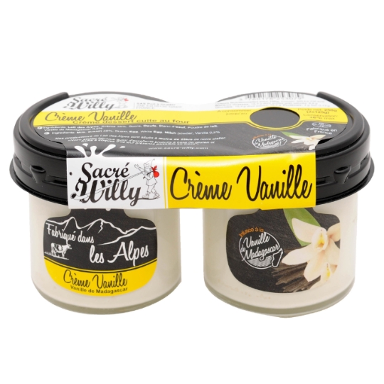 Crème dessert vanille SACRE WILLY