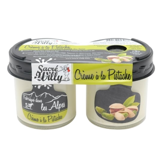 Crème dessert pistache SACRE WILLY