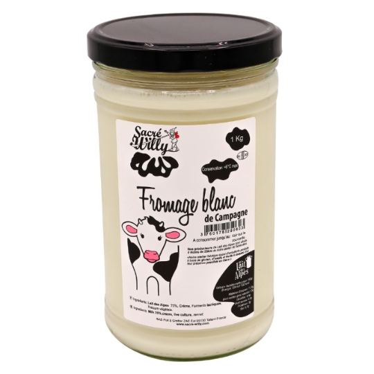 Fromage Blanc de Campagne SACRE WILLY
