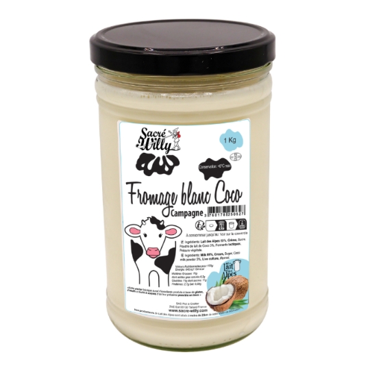 Fromage Blanc Saveur Coco SACRE WILLY