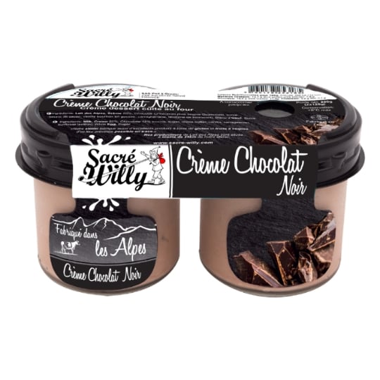 Crème Chocolat Noir SACRE WILLY