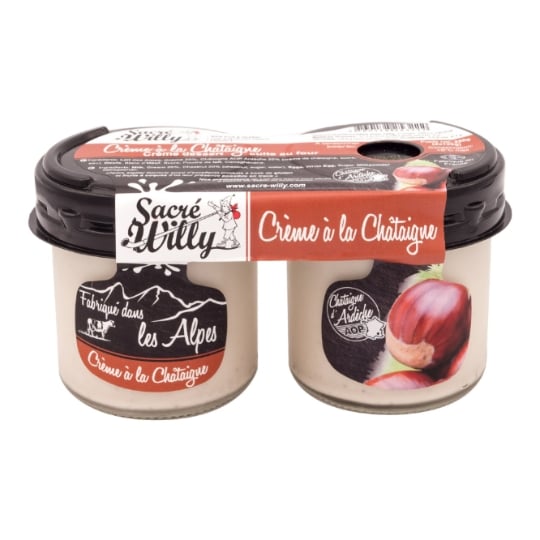 Crème Dessert à la Châtaigne SACRE WILLY
