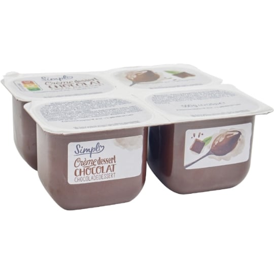Crèmes dessert chocolat SIMPL