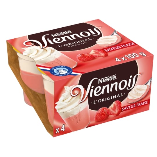 Liégeois fraise VIENNOIS