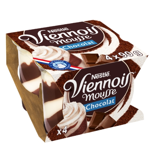Mousse liégeoise  chocolat  VIENNOIS