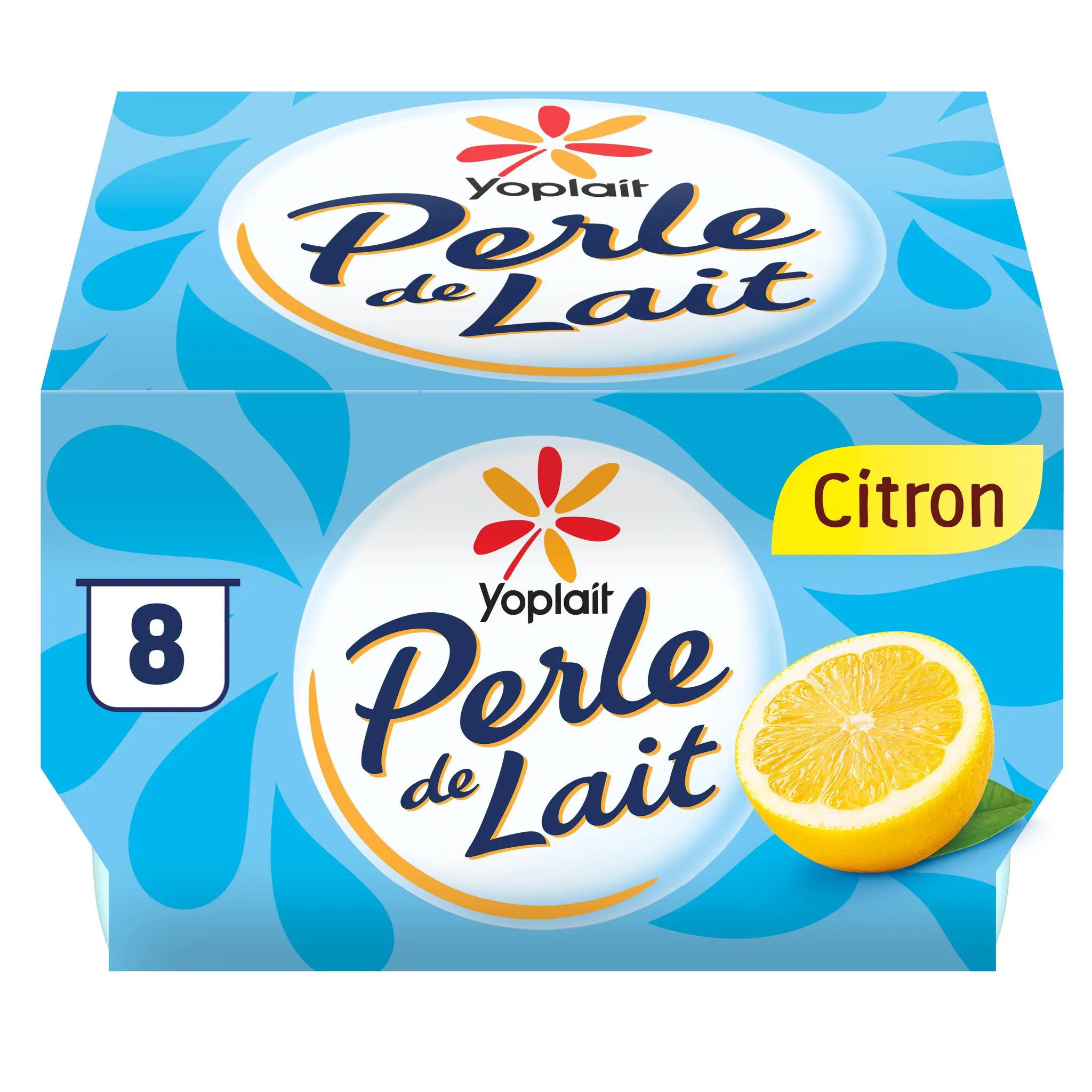 PERLE DE LAIT Yaourt brassé au citron