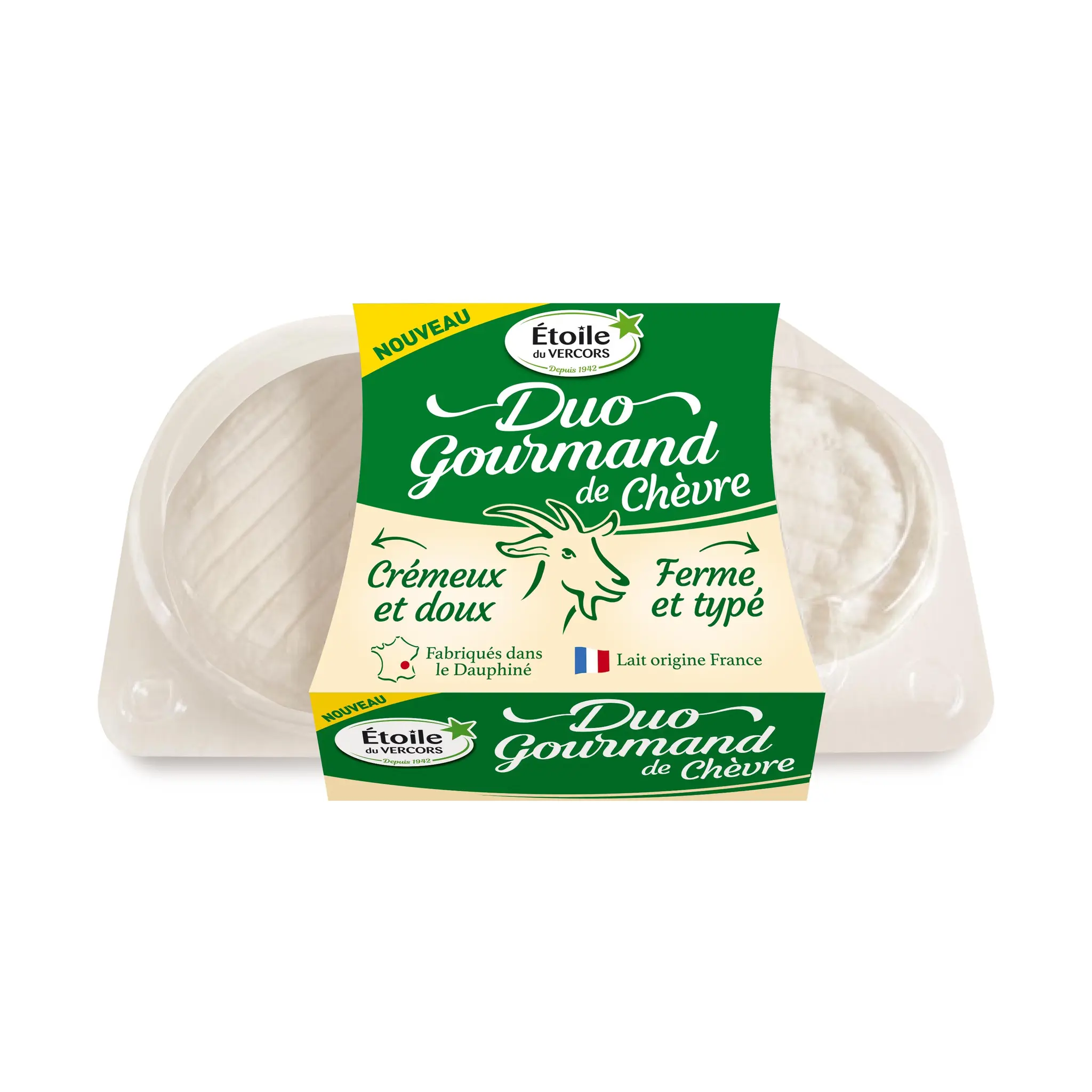 ETOILE DU VERCORS Fromage de chèvre au lait thermisé