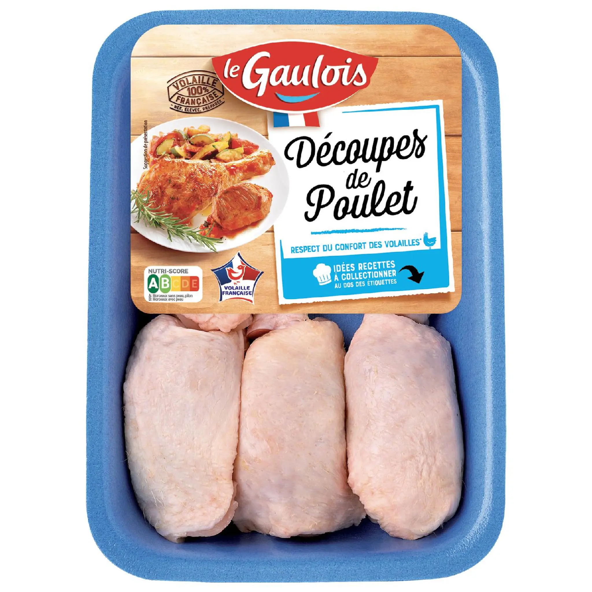 LE GAULOIS Découpes de poulet