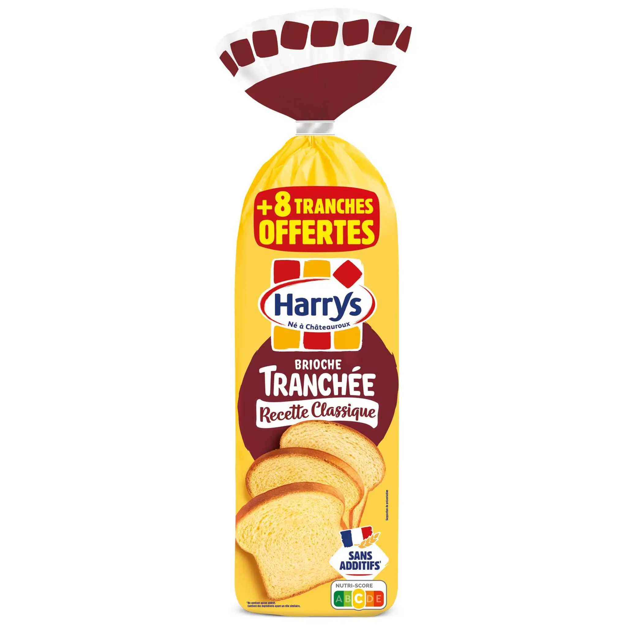 HARRYS Brioche tranchée recette classique