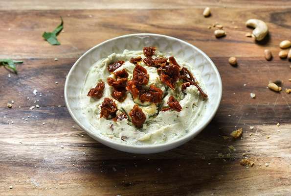 Dips ricotta, pesto & tomates séchées, Frichti (95 g)