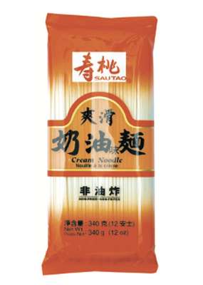 Nouilles saveur crème, Sau Tao (340 g)