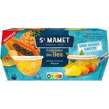 St Mamet Fraîcheur des Iles Sans sucres ajoutés x4, 4x113g