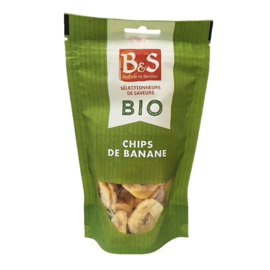 Chips De Bananes Bio - B&s - Sachet 70g B&S
