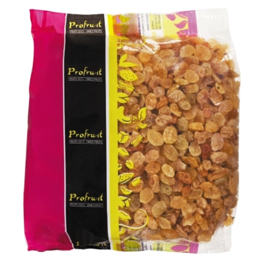 Raisins Secs Jaunes "golden" - Marque  500g/sachet 4 Sachets PROFRUIT