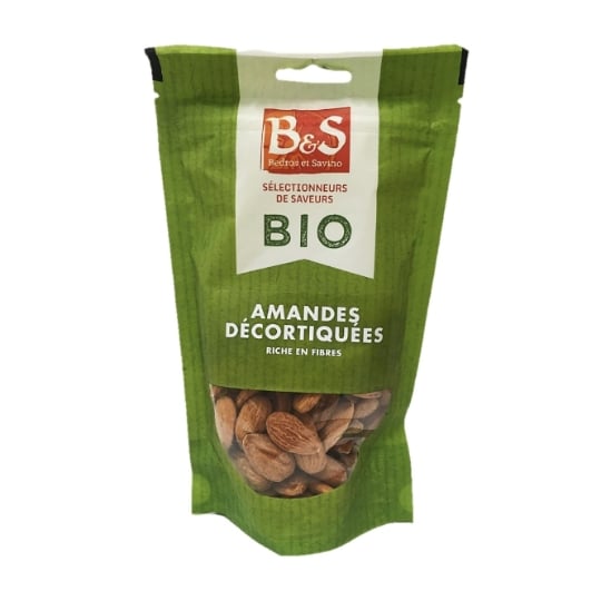 Amandes Décortiquées Bio - B&s - Paquet 125g B&S