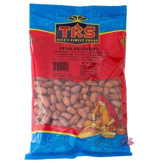 Cacahuètes natures décortiquées 375g TRS
