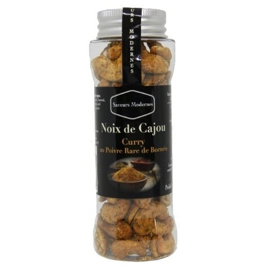 Noix de Cajou Curry et poivre noir de Borneo