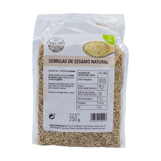 Int-salim - Sésame Cru Naturel 250 G