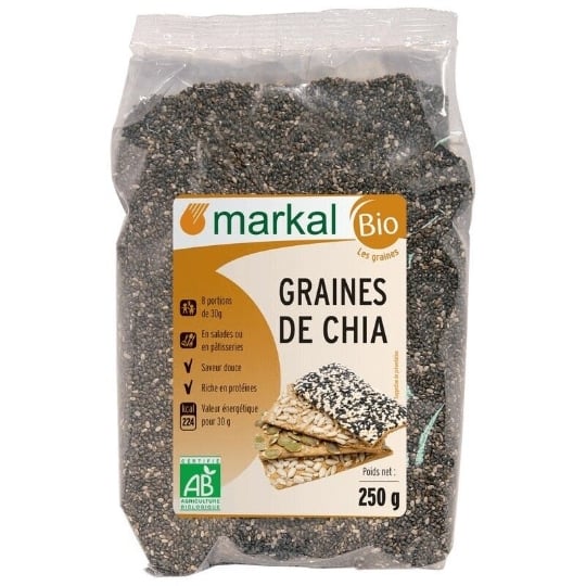 Graines De Chia 250g Cc - Markal MARKAL