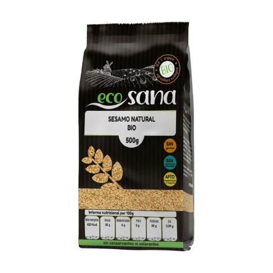 Ecosana - Graine De Sésame Naturelle Biologique 500 G