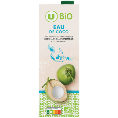Eau de coco  brique de 1l