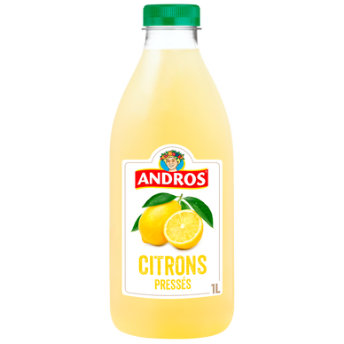 Boisson Préparation de citrons pressés ANDROS - Bouteille de 1l