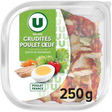 Salade Bol Poulet crudité, 250g