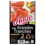 Jambon Cru Grandes Tranches - AOSTE - 2 tranches - 55g