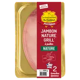 Jambon à griller nature VPF, PETITGAS, 2 tranches épaisses, 200g