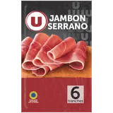 Jambon Serrano - x6 tranches, 100g