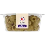 Olives vertes dénoyautées (aux poivrons rouges et herbes de provence)àla provencale, 150G
