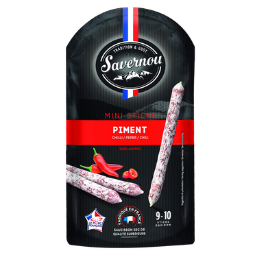 Mini stick piment SAVERNOU 100g