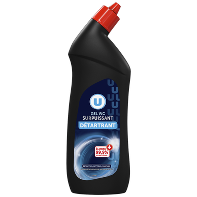 Gel wc surpuissant détartrant 5 en 1  bouteille de 750ml